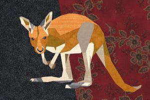 Kangaroo Joey by Quilt Art Design