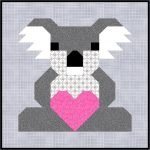 Koala Mama Block by Sew Fresh Quilts