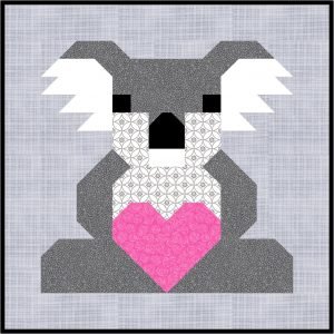 Koala Mama Block by Sew Fresh Quilts