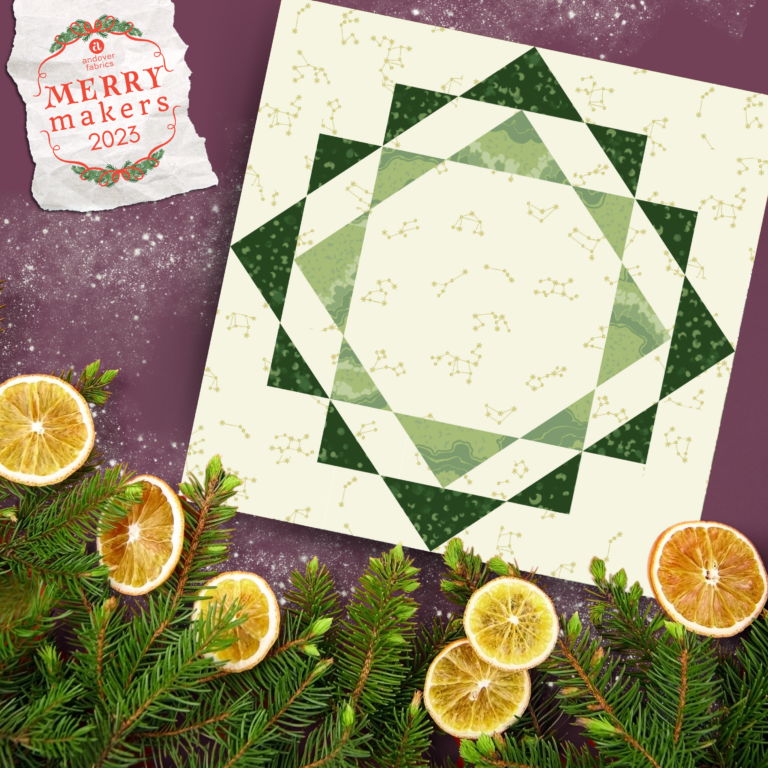 Wreathed FREE Quilt Block Pattern