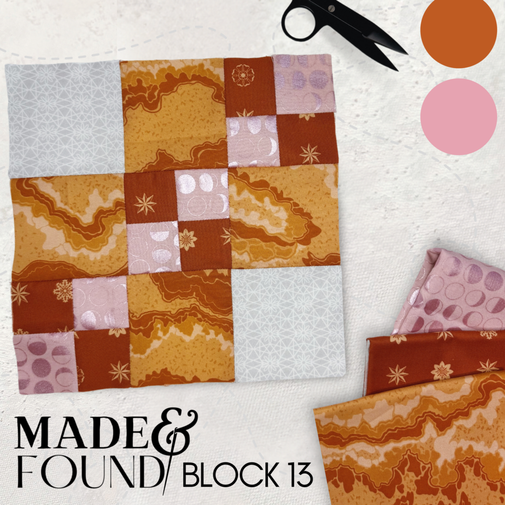 Made and Found Quiltalong: Block 13