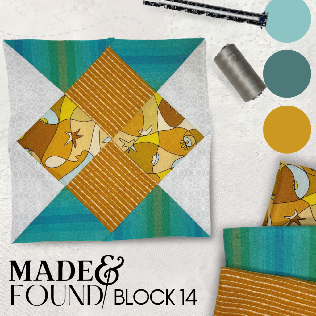 Made and Found Quiltalong: Block 14