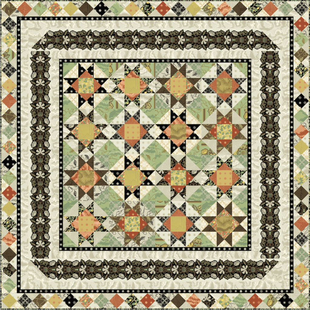 Palazzo FREE Quilt Pattern with Ciao Bella